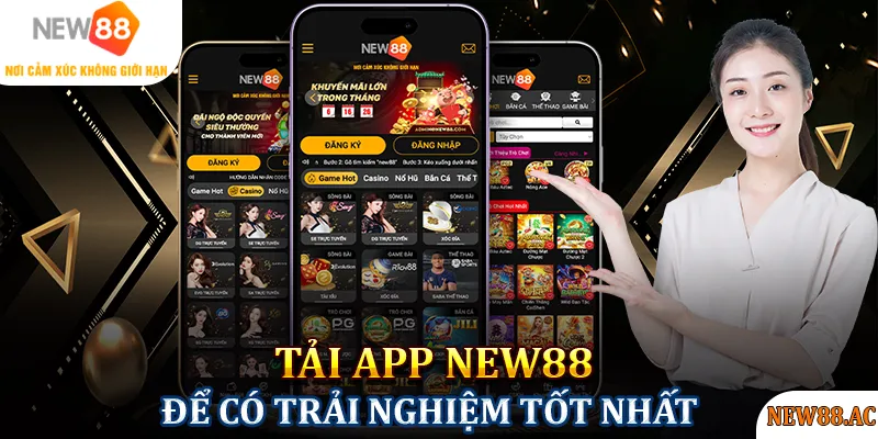 NEW88 – Link Nhà Cái Chính Thức 2025 | Cá Cược Online Uy Tín 32 Tải app new88 để có trải nghiệm tốt nhất